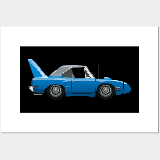 cartoon car Posters and Art